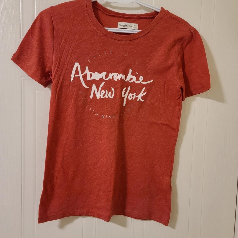 Abercrombie & Fitch T-shirt Reddish Pink XS